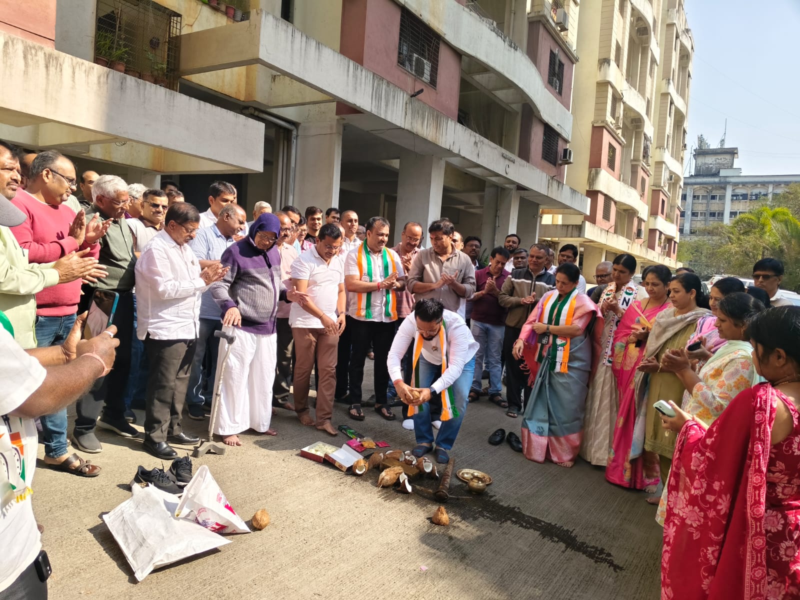 आकुर्डीतील शुभश्री हाऊसिंग सोसायटीच्या तिन्ही फेजचा राष्ट्रवादी काँग्रेसच्या पॅनलला जाहीर पाठिंबा