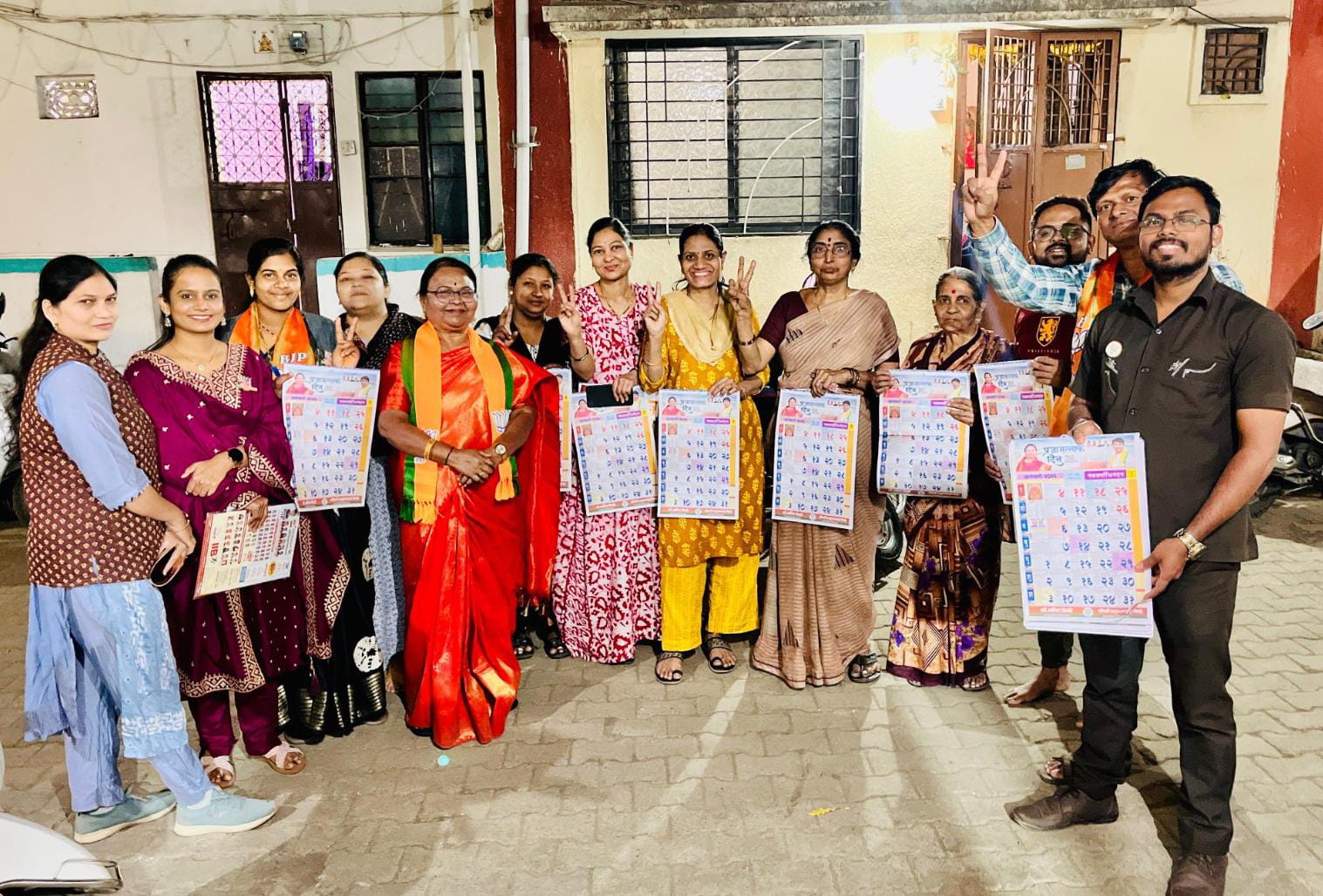 नाद घुमु दे, कमळ फुलु दे.. प्रभाग क्रमांक १० मधील नागरिकांचा संकल्प..!