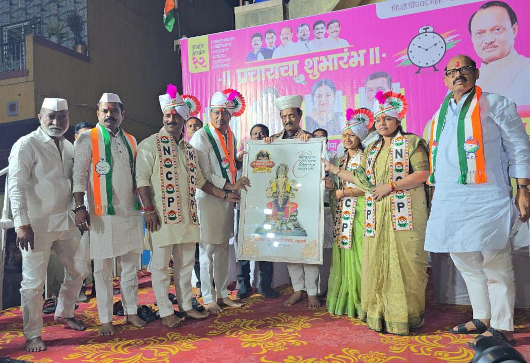 उमेदवारी अर्ज दाखल होण्यापूर्वीच अजित पवारांकडून प्रचाराचा नारळ; राष्ट्रवादी आघाडीवर