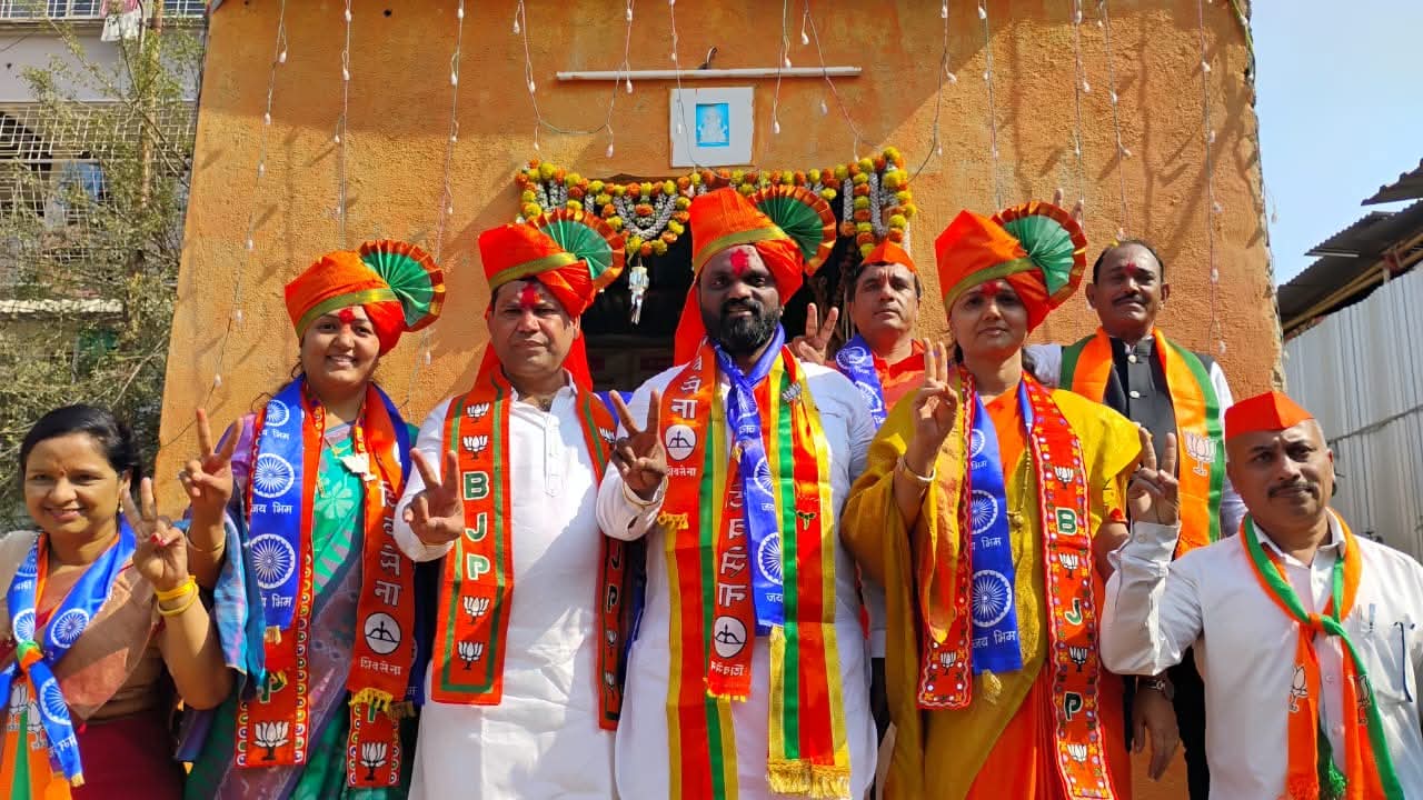 प्रभाग क्र.११ मध्ये भाजपकडून जोरदार शक्तीप्रदर्शनासह प्रचाराचा शुभारंभ; हजारोंच्या उपस्थितीत विजयाचा शंखनाद..!