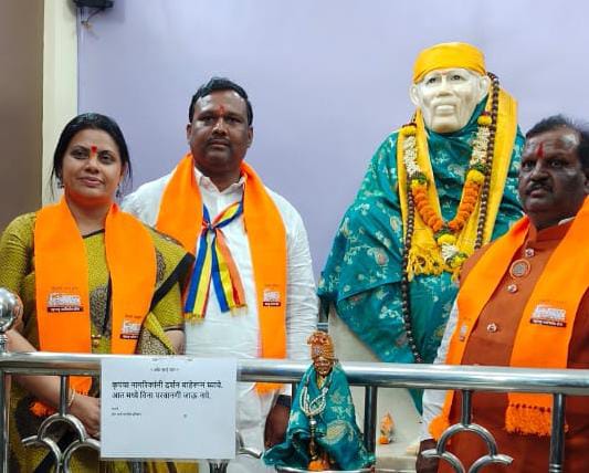 मनसे उमेदवारांचा देवदर्शनाने प्रचाराचा शुभारंभ; प्रभाग क्र.१३ मध्ये मनसेचा झंझावात