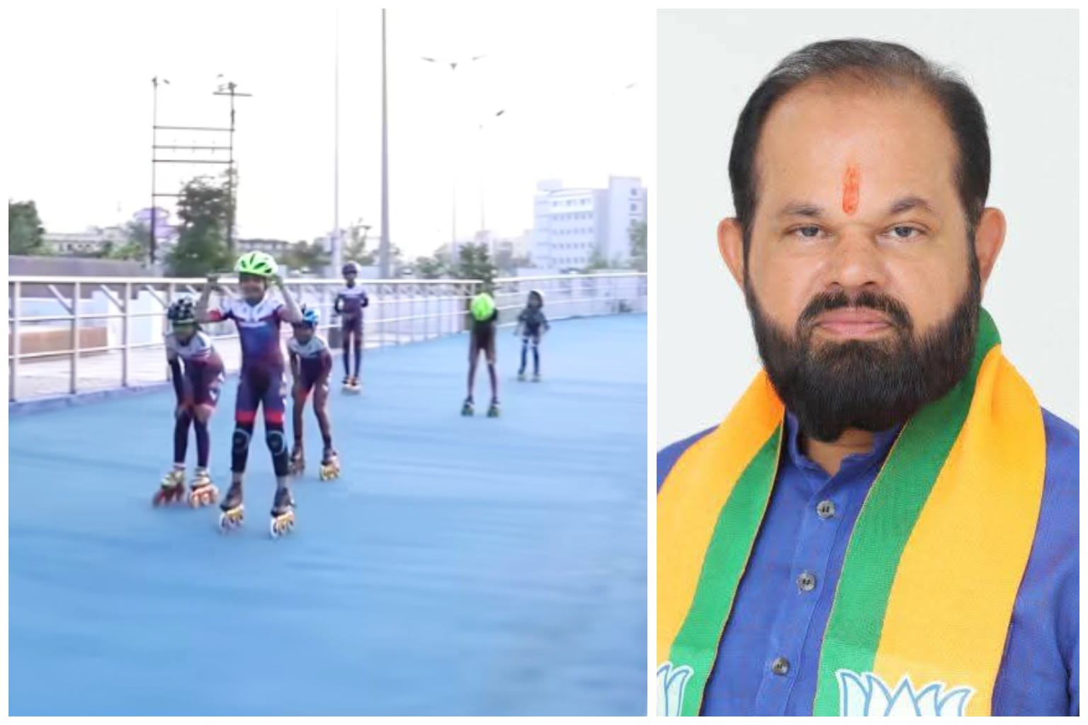 प्रभाग ८ मध्ये आंतरराष्ट्रीय दर्जाचा स्केटिंग ट्रॅक, युवकांसाठी नवी संधी - विलास मडिगेरी