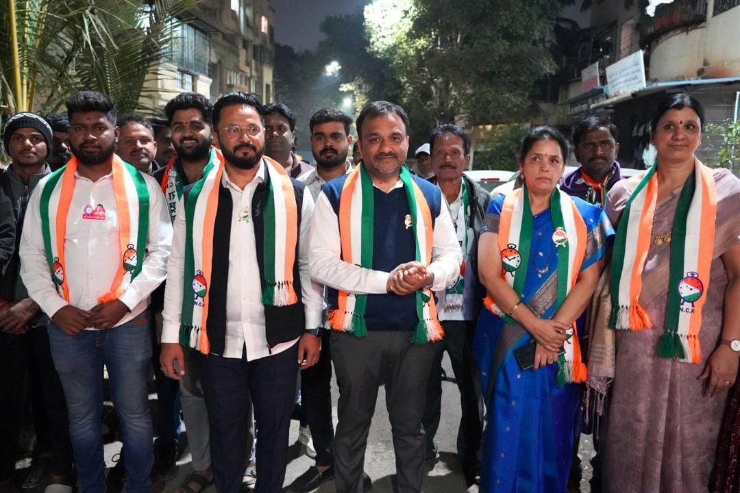 प्रभाग १४ मधील दत्तवाडीत राष्ट्रवादीचे वादळ..!