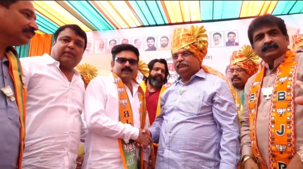 आयुष निंबाळकर यांचा भाजपमध्ये जाहीर प्रवेश; प्रभाग १४ मध्ये भाजपची ताकद वाढली