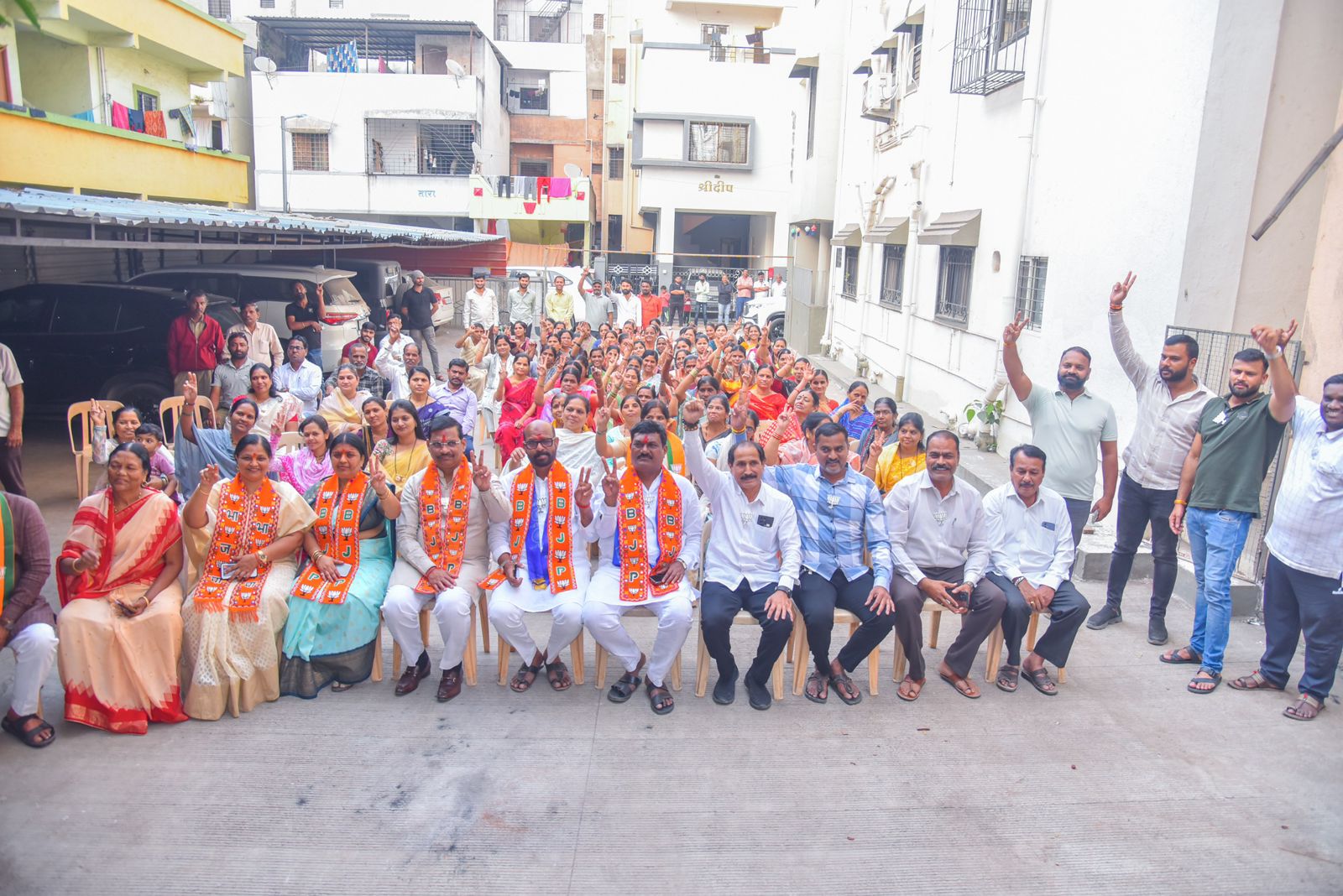 प्रभाग क्र.२७ रहाटणीत भाजपाची प्रचारात मोठी आघाडी; गजानन नगर येथील कोपरा सभेला नागरिकांचा उत्स्फूर्त प्रतिसाद