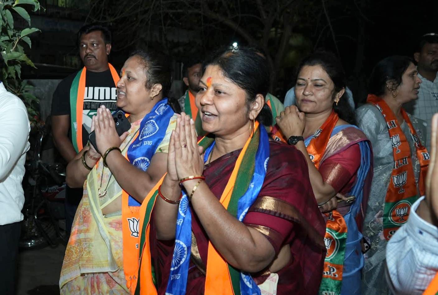 “माझा प्रभाग, माझं व्हिजन”, प्रभाग २१ मध्ये विकासाचा संकल्प; भाजपाच्या उमेदवार उषा संजोग वाघेरे यांचा नागरिकांशी थेट संवाद