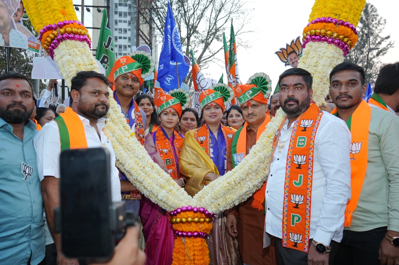 विकासकामांना गती देण्याचा निर्धार.. वॉर्ड क्र.२५ मध्ये भाजपच्या प्रचाराला सुरूवात