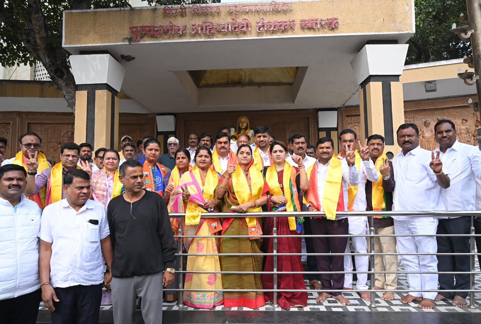 अहिल्यादेवी सेवा संघातर्फे पिंपळे गुरव, पिंपळे सौदागर, नवी सांगवी, सांगवी परिसरातील भाजपा उमेदवारांना पाठिंबा