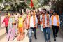 काळेवाडी प्रभाग क्र.२२ मध्ये अपक्ष उमेदवार प्रतीक्षा वाघेरे (काळे) यांच्या पदयात्रेला लोटला 