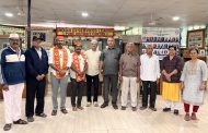 प्रभाग क्र.१५ मधील शिवसेनेच्या उमेदवारांनी माजी सैनिकांशी साधला संवाद
