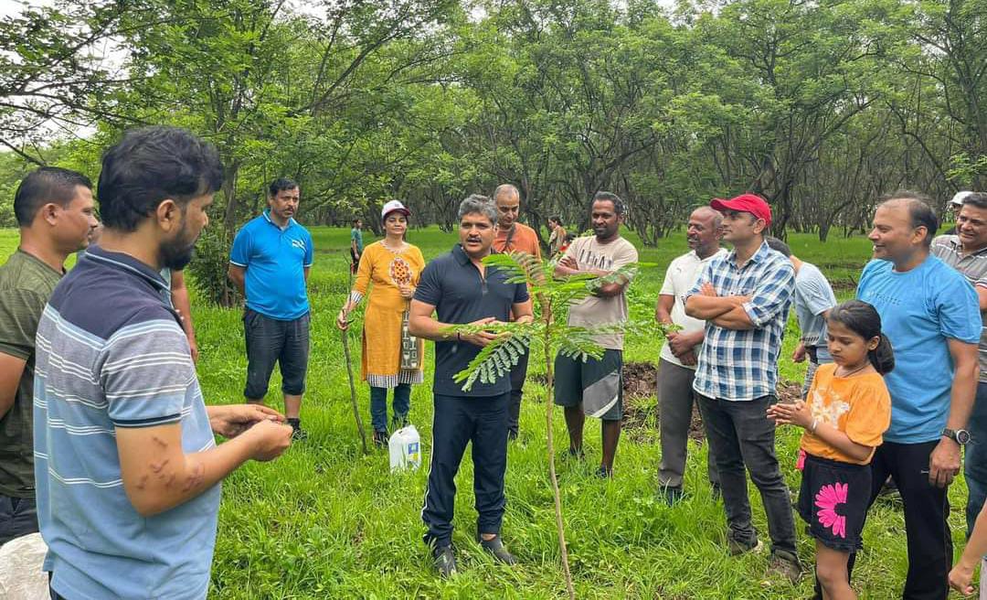 धूळ प्रदूषणाने त्रस्त पुनावळेकरांना ऑक्सिजन पार्कचा दिलासा..!