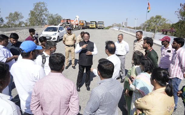 रक्षक चौकातील उड्डाणपूलाचा उतार कमी करा, खासदार श्रीरंग बारणे यांच्या अधिकाऱ्यांना सूचना