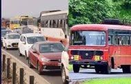 एक्सप्रेस वेवर वाहतूक कोंडी.. पुण्यातून मुंबईला जाणाऱ्या सर्व एसटी बस रद्द..!