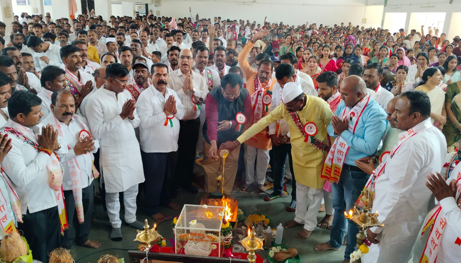 बंजारा सेवा संघ मावळच्यावतीने संत सेवालाल जयंती उत्साहात साजरी