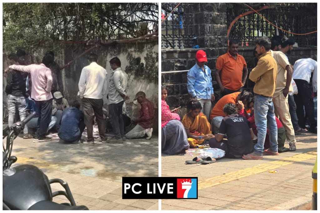 डांगे चौकात खुलेआम जुगार अड्डा; पोलिसांच्या कारवाईवर प्रश्नचिन्ह