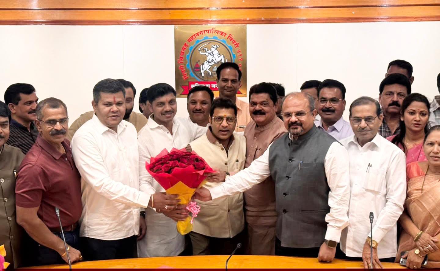 पिंपरी चिंचवड महापालिकेच्या स्थायी समिती सभापतीपदी अभिषेक बारणे यांची निवड