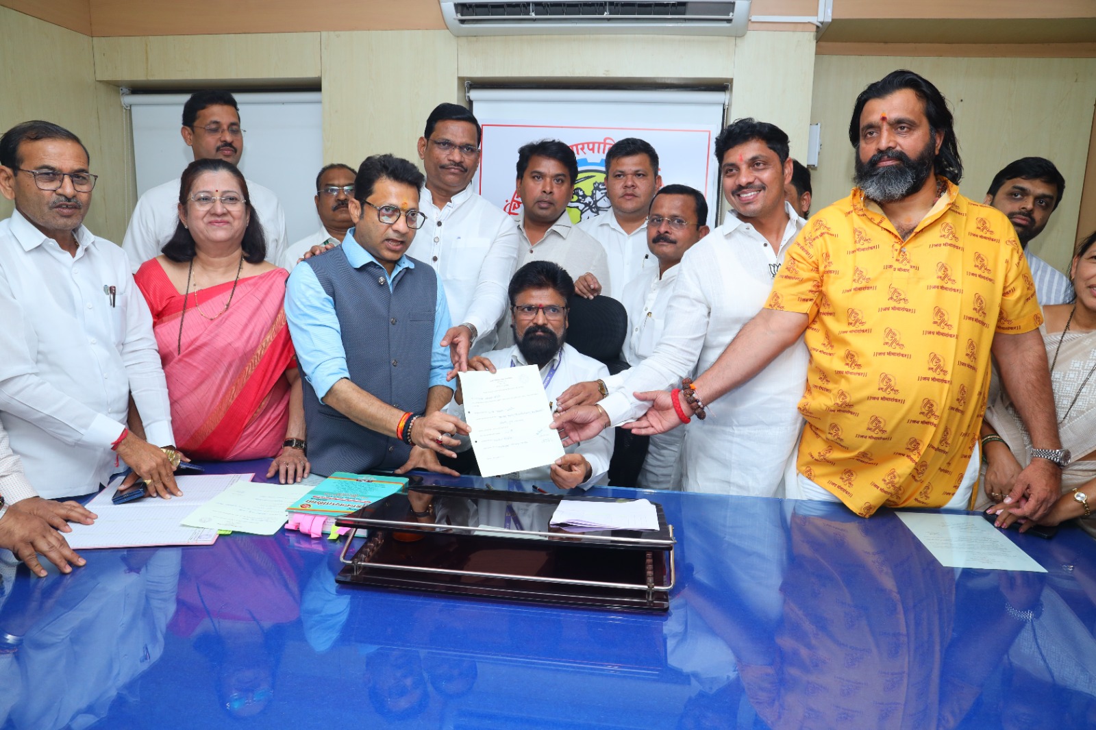 शहराच्या प्रगतीची घोडदौड रवी लांडगे महापौरपदाच्या माध्यमातून कायम ठेवतील - आमदार शंकर जगताप