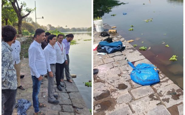 पवना नदीचे पावित्र्य धोक्यात; जनावरांची चरबी- चामडे थेट नदीपात्रात फेकण्याचा घृणास्पद प्रकार