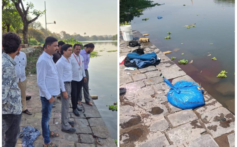 पवना नदीचे पावित्र्य धोक्यात; जनावरांची चरबी- चामडे थेट नदीपात्रात फेकण्याचा घृणास्पद प्रकार
