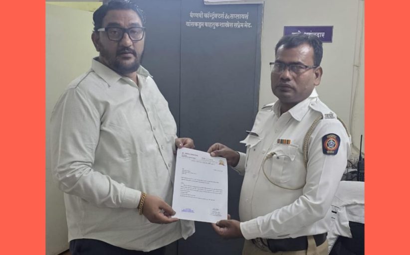 दिघी रोडवर रस्त्याच्या कामामुळे वाहतूक कोंडी; वाहतूक पोलीस व होमगार्ड तैनात करण्याची नगरसेवक जालिंदर शिंदे यांची मागणी