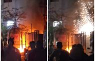 डांगे चौक येथे ट्रान्सफॉर्मरला आग; मोठी दुर्घटना टळली