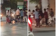 रहाटणीत टोळक्याचा राडा; भररस्त्यात तरुणाला बेदम मारहाण, व्हिडिओ व्हायरल