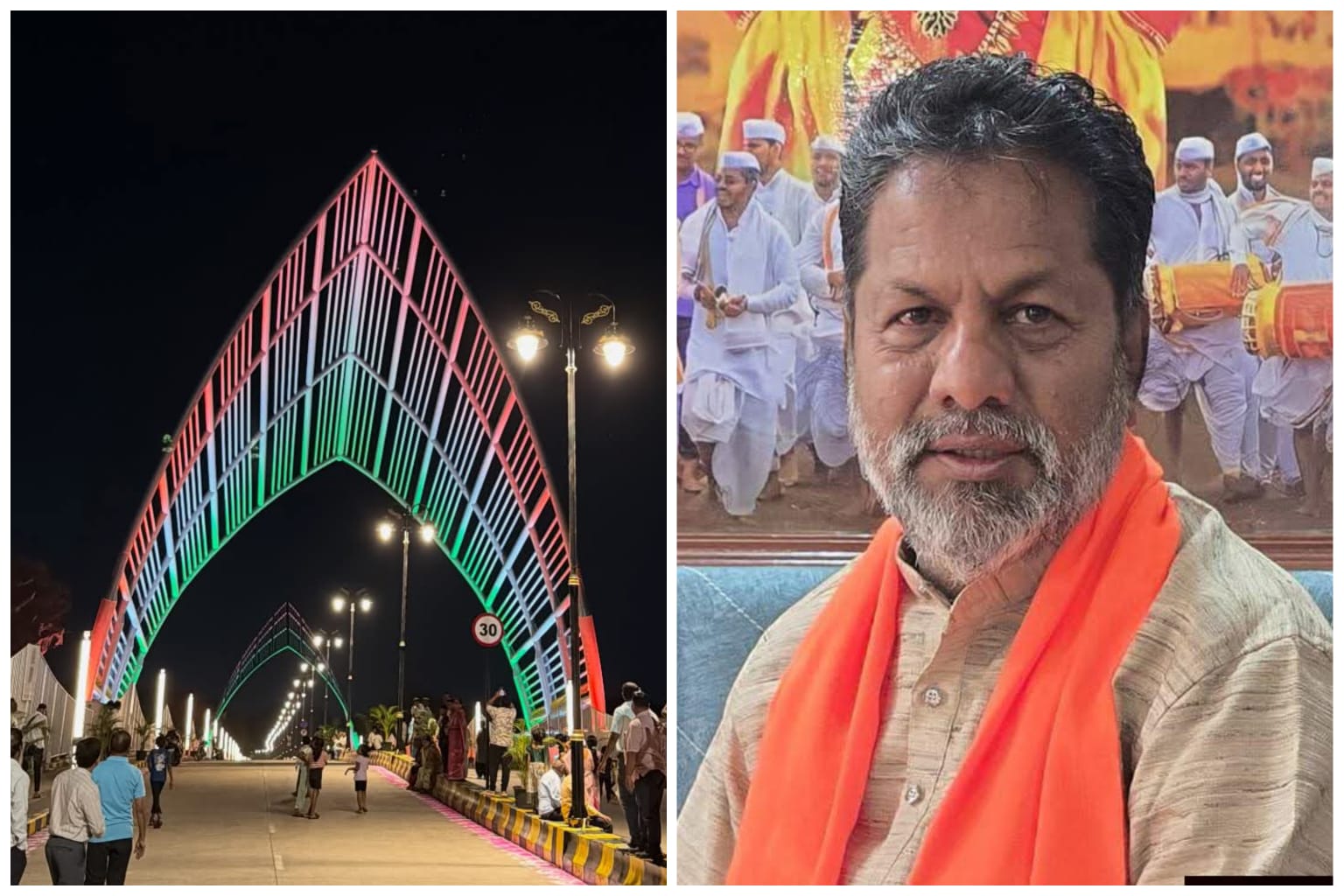 सांगवी ते बोपोडी पुलाच्या सुशोभीकरण कामात भ्रष्टाचाराचा आरोप; सखोल चौकशी करण्याची मारूती भापकर यांची मागणी