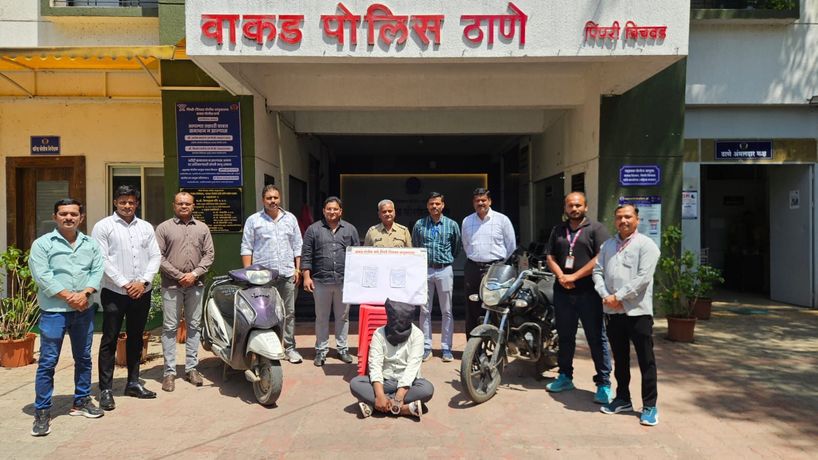 थेरगाव परिसरात चेन स्नॅचिंग करणाऱ्या चोरट्याला ४८ तासांत अटक