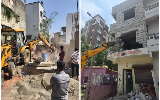 अनधिकृत बांधकामांविरोधात महापालिकेची धडक कारवाई सुरूच; तीन दिवसांत ४५ हजार २८९ चौरस फूट अतिक्रमण हटविले