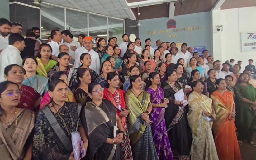 नारी शक्ती वंदन विधेयक नामंजूरीचा पिंपरी-चिंचवड महापालिका सभेत भाजपकडून तीव्र निषेध; सर्वसाधारण सभा ५ मेपर्यंत तहकूब