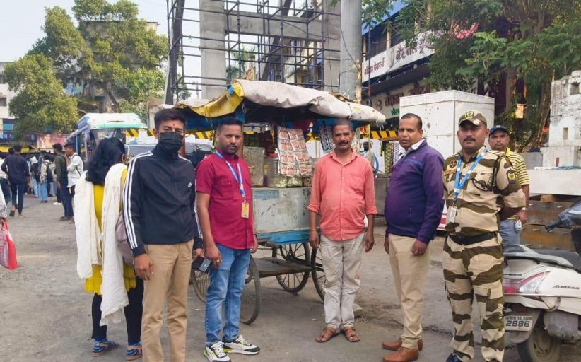 चिखली-कुदळवाडी परिसरात महापालिकेची प्लास्टिक विरोधी कारवाई