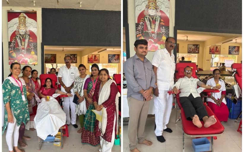 शिवतेजनगर येथील श्री स्वामी समर्थ मंदिराचा १३ वा वर्धापन दिन सामाजिक उपक्रमांनी साजरा