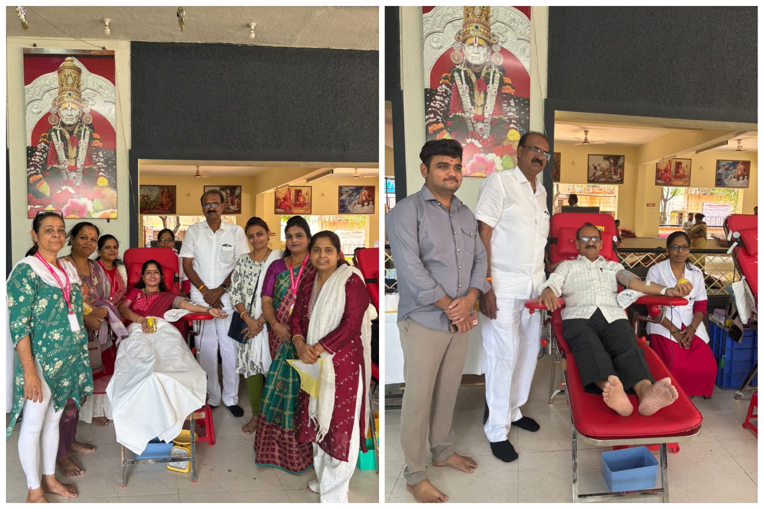 शिवतेजनगर येथील श्री स्वामी समर्थ मंदिराचा १३ वा वर्धापन दिन सामाजिक उपक्रमांनी साजरा