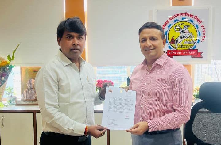 भामा आसखेड धरणातील गाळ काढल्यास मुबलक पाणीसाठा उपलब्ध होईल; आमदार अमित गोरखे यांचे महापालिका आयुक्तांना निवेदन