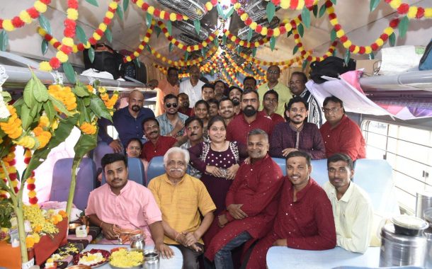 इंद्रायणी एक्सप्रेसचा ३८वा वर्धापन दिन उत्साहात साजरा