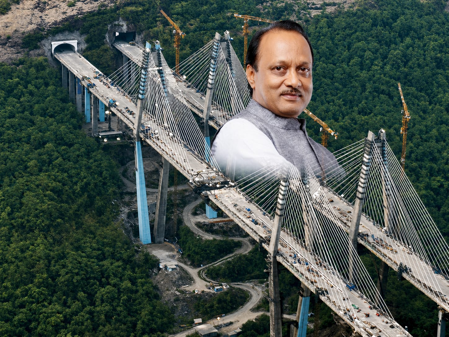 ‘मिसिंग लिंक’ प्रकल्पाला 'स्व.अजितदादा पवार' यांचे नाव देण्याची मागणी