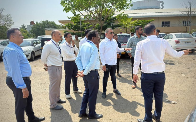 थेरगाव येथे होणाऱ्या भव्य कॅन्सर हॉस्पिटलचा सभापती अभिषेक बारणे यांनी घेतला आढावा