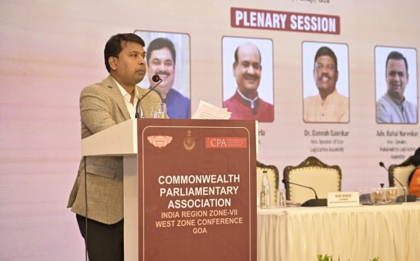 गोव्यातील कॉमनवेल्थ संसदीय परिषदेत आमदार अमित गोरखे यांनी मांडले 'विकसित भारत २०२७' आणि 'सस्टेनेबल टुरिझम' चे दूरदृष्टीपूर्ण व्हिजन