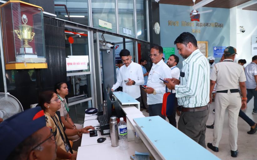महापालिकेच्या स्वागतम ई-प्रवेश प्रणालीला नागरिकांचा प्रतिसाद; आजपर्यंत सुमारे ७ हजार ८९४ जणांनी घेतला लाभ