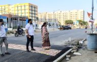 रावेत प्रभाग १६ मध्ये धोकादायक ठिकाणी गतिरोधकांची मागणी; नगरसेविका रेश्मा कातळे यांचे प्रशासनाला निर्देश