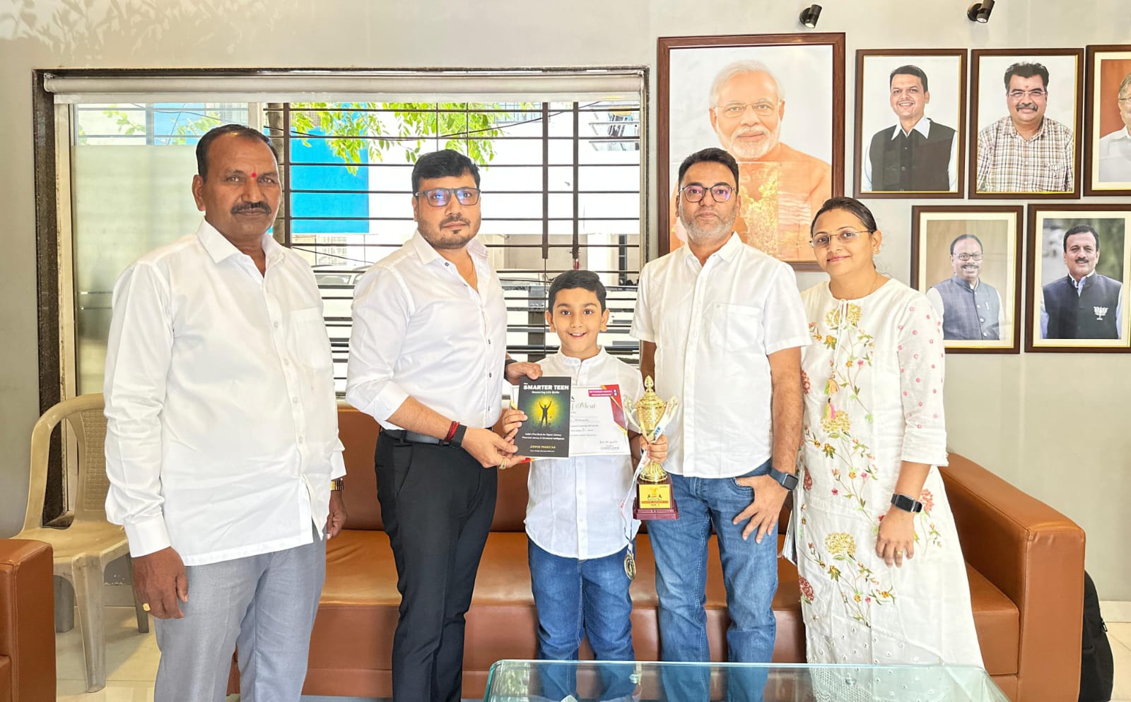 पिंपळे सौदागरचा ‘स्पेलिंग किंग’! आंतरराष्ट्रीय स्पर्धेत कु. कियान्श शर्माची चमकदार कामगिरी