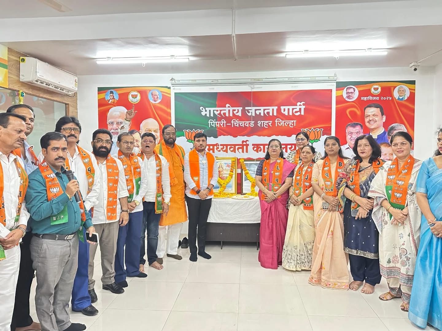 विजयाचा आनंद मोठा, पण चिमुकलीचे दुःख त्याहून मोठे; पिंपरी-चिंचवड भाजपने नाकारला जल्लोष