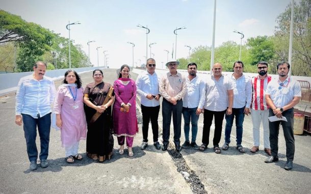 रक्षक चौक उड्डाणपुलाचे काम अंतिम टप्प्यात..!