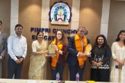 यूके मधील ॲबरिस्टविथ विद्यापीठ आणि पीसीईटी शिष्टमंडळाची बैठक संपन्न