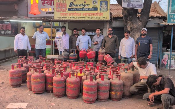 अवैध गॅस रिफिलिंग व्यवसायावर पोलिसांचा छापा, ८१ गॅस सिलिंडर जप्त; पिंपरी-चिंचवड पोलिसांच्या मालमत्ता गुन्हे विरोधी पथकाची कारवाई