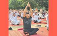 भजनाच्या ठेक्यावर पिंपळे सौदागरमध्ये रंगली योगसाधना; आंतरराष्ट्रीय योग दिन उत्साहात साजरा
