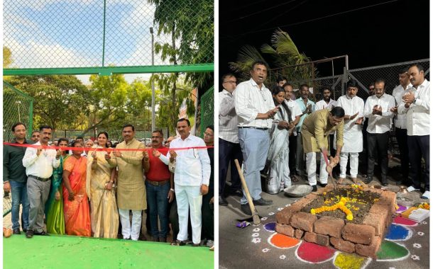 चिंचवड मतदारसंघात आमदार विकास निधीतून विविध विकासकामांना गती; शंकर जगताप यांच्या हस्ते बॅडमिंटन कोर्टाचे लोकार्पण, अनेक कामांचे भूमिपूजन