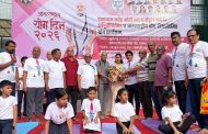 वाकड येथे आंतरराष्ट्रीय योग दिन उत्साहात साजरा