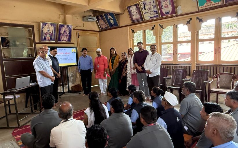 आळंदी देवस्थानच्या कर्मचाऱ्यांना सेवाभावाचे प्रशिक्षण; भाविकांना नम्र सेवा देण्याची घेतली शपथ