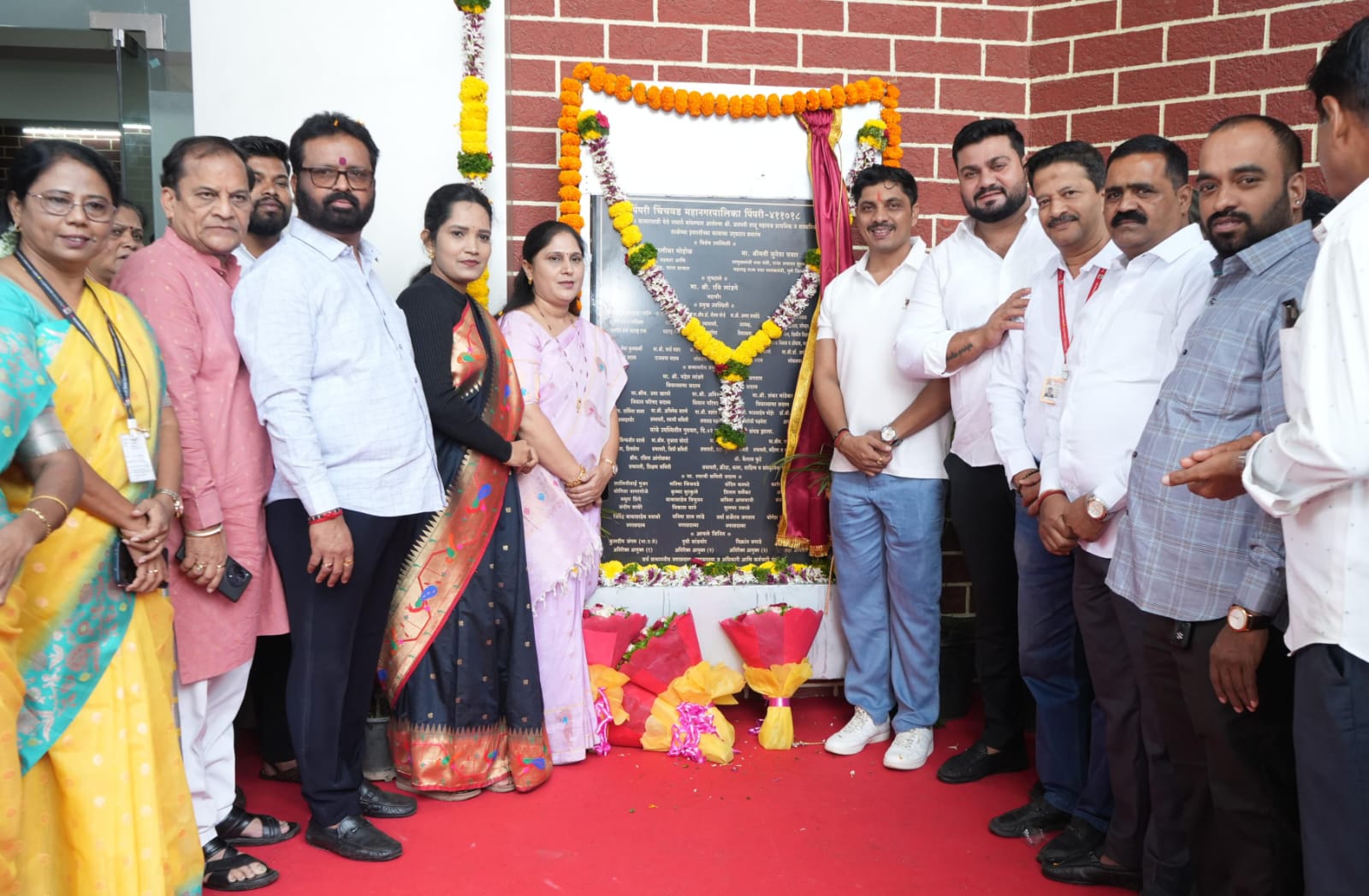 कासारवाडीत श्री छत्रपती राजर्षी शाहू महाराज प्राथमिक व माध्यमिक शाळेचे महापौर रवी लांडगे यांच्या हस्ते उद्घाटन